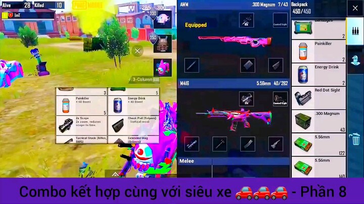 Combat kết hợp cùng siêu xe phần 8