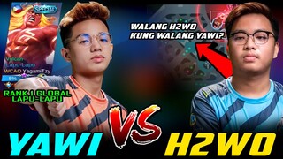 COMEBACK NA! NA COMEBACK PA! H2WO vs. YAWI & RANK 1 GLOBAL LAPU-LAPU ~ MOBILE LEGENDS PH