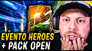 PACK OPEN + TROCAS 🔥 TUDO sobre o NOVO EVENTO HEROES no fc 24 mobile