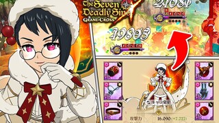 I MADE HER GOOD??! FULL DPS VALENTI BUILD DESTROYS PVP?! | Seven Deadly Sins: Grand Cross