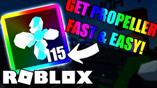HOW TO GET PROPELLERS (FAST AND EASY TRICK) | ROBLOX SKYBLOCK [BETA]