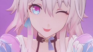 Hoạt hình|Honkai Impact|Bị March 7th ép vào góc tường và hôn