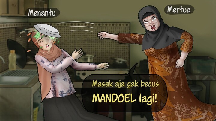 Mertua Lucknut - Menantu selalu salah   Kartun Animasi Drama