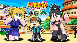 FUI ADOTADO por SHIKAMARU e TEMARI no MINECRAFT!