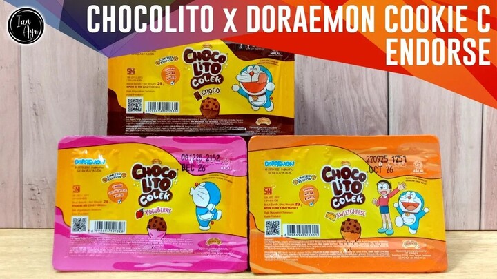 [ ENDORSEMENT ] Chocolito x Doraemonドラえもん Mini Cookies C Kukis Chocochips Nobita 野比 のび太 Shizuka 源 静香