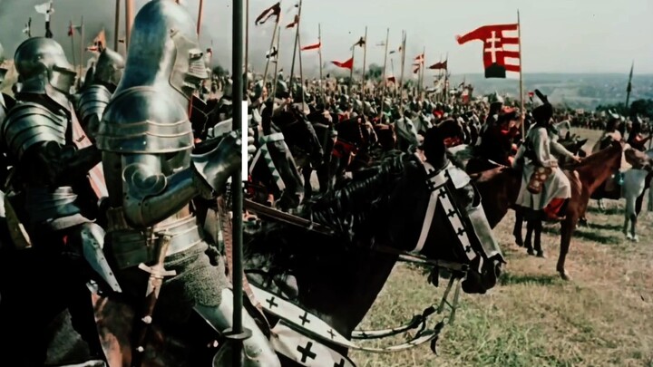 A little-known epic film from Czechoslovakia: 100,000 heavily armored crusaders besiege a Hussite fo
