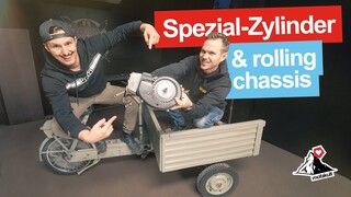 CIAO Professor holt MAXIMALE Leistung aus 50 ccm Zylinder | CAMPING MOFA PROJEKT