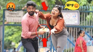 Ultimate Food Snatching Prank on Girls 😳😱 Epic Reactions