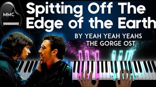 Spitting Off the Edge of the World (The Gorge OST) piano cover + sheet music + lyrics