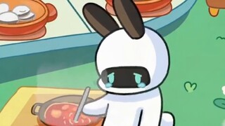 Tutu was too hungry while working, so he secretly ate a mouthful of noodles#Tuke Tuke#Tuk's Entrepre