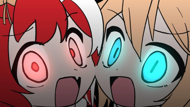 【คาราพีชู】นางฟ้าตัวน้อยไอคา VS ปีศาจตัวน้อยมิเชล 【สวรรค์และนรกทุกวัน】