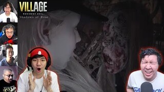 Reaksi Gamer Di Jumpscare Sama Kembarannya Rose | Resident Evil Village Shadows Of Rose Indonesia