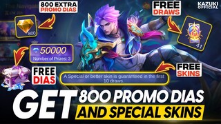 GET 800 PROMO DIAMONDS, SPECIAL SKIN & 10k DIAMONDS FROM NOLAN 11.11 EVENT