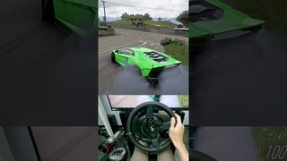 Slippery AVENTADOR ULTIMAE😱😱 #shorts #lamborghini #aventador  #car #forzahorizon5