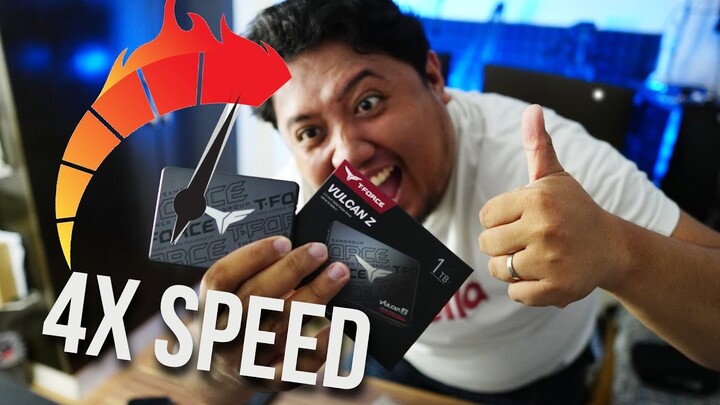 T-Force Vulcan Z SSD Unboxing & Hands on - jccaloy