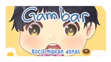 Gambar Chibi Lagi Makan Donat 🍩