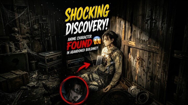 [Attack on Titan] 😱 SHOCKING DISCOVERY! ANIME CHARACTER FOUND IN AN ABANDONED BUILDING!