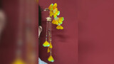 [Velvet Flower] A Ginkgo Tassel Hair Stick