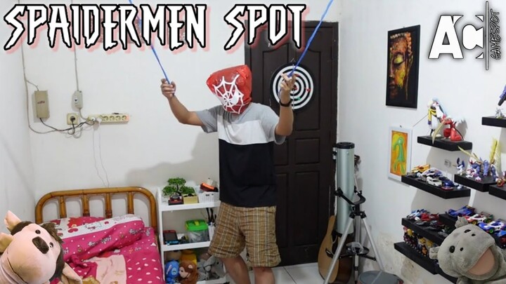 Opening Lucu ACI GameSpot Super Hero ~ Spaidermen Spot!!!