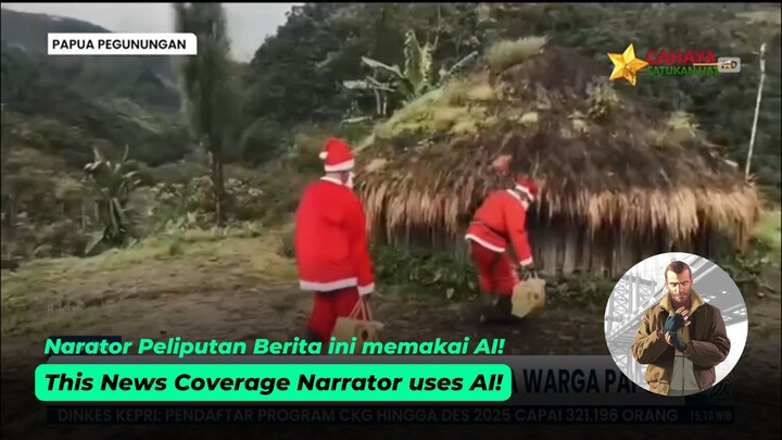 Narator Peliputan Berita ini memakai AI! (This News Coverage Narrator uses AI!)