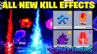 ALL KILL EFFECTS in Combat Warriors NEW UPDATE