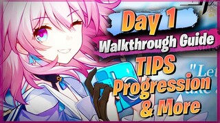 Honkai Star Rail - Day 1 Guide & Walkthrough | Daily Guide