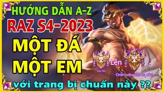 RAZ LIÊN QUÂN | CÁCH CHƠI + LÊN ĐỒ và BẢNG NGỌC RAZ LIÊN QUÂN MẠNH NHẤT || HD GAME 76