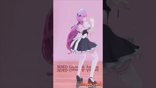 【MMD Honkai Impact 3rd 】Elysia Maid_Dance #short #honkaiimpact3rd #mmd #maid