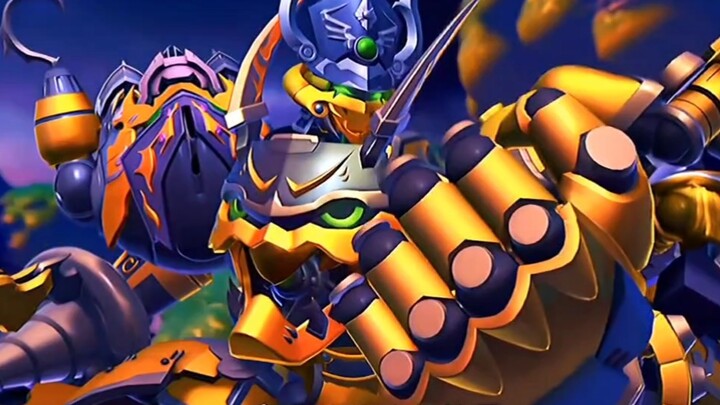 "The third generation of Demon King beat up Turtle Grandpa, the rich gold is so cool"