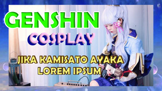 [Genshin  COSPLAY]Jika Kamisato Ayaka bisa memainkan gitar