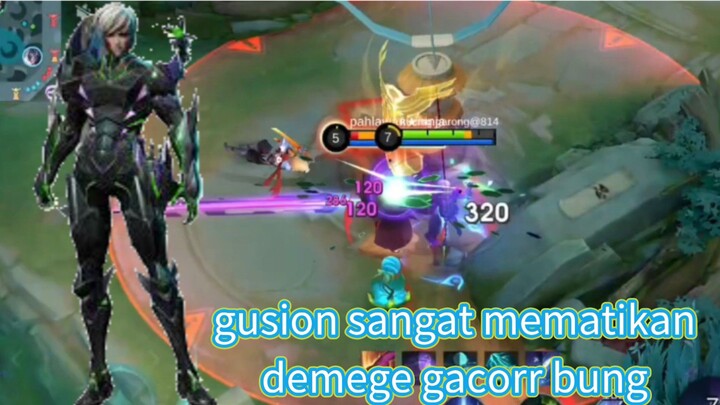 gusion skin venom mlbb
