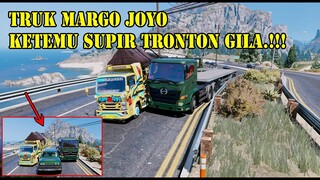 TRUK MARGO JOYO BALAPAN SAMA HINO TRONTON