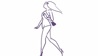 This week's sketch assignment, weird animations have been added