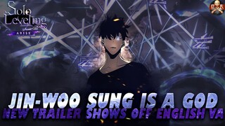 [Solo Leveling Arise] - Jin Woo Sung is the GOAT! New Trailer! Dubbed VA & content I think we get