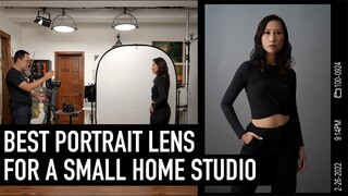 My Favorite Prime Lenses for PORTRAIT Photography in my Small Home Studio