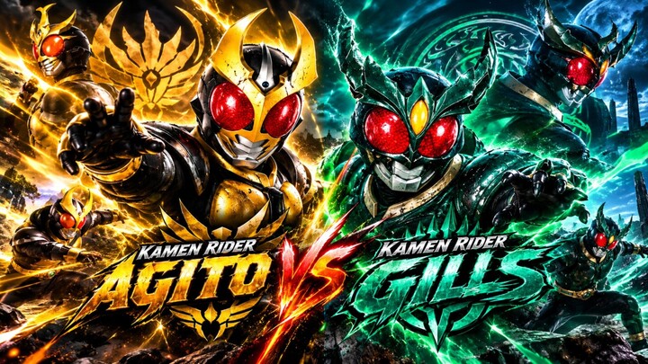 Kamen Rider Agito vs Kamen Rider Gills | Story Battle Mode Super Climax Heroes |