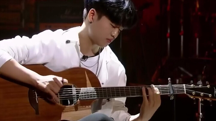 [Music]Wonderful <like a star> by Kim Young-so on the show super band