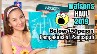 WATSONS HAUL | Murang Pampakinis at Pampaputi (Skin Care & Make up)