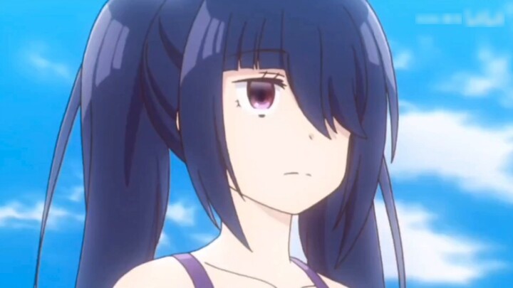 "Qiqizi's swimsuit was exposed"