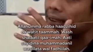 barang siapa yang menjawab doa azan maka..