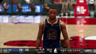 NBA2K21 GAME HIGHLIGHTS WARRIORS vs BULLS  I November 12, 2021 I Regular Season I NBA2k21