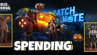 ROS HALLOWEEN UPDATE | THANKYOU ROS! SPENDING 8000 DIAS! [ ROS SPENDING ]