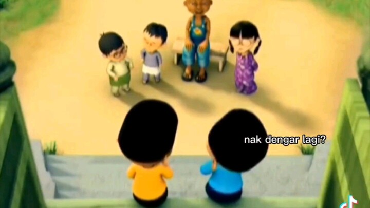 Upin Ipin dulu lebih gelap