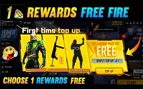 เลือก 1 ใน 3 รางวัลใน Free Fire รางวัลฟรีครบรอบ 5 ปี
