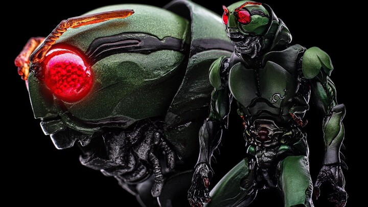 "Old Things New Review" is completely locust! Green black day? SIC VOL.17 Kamen Rider BLACK Shadow M