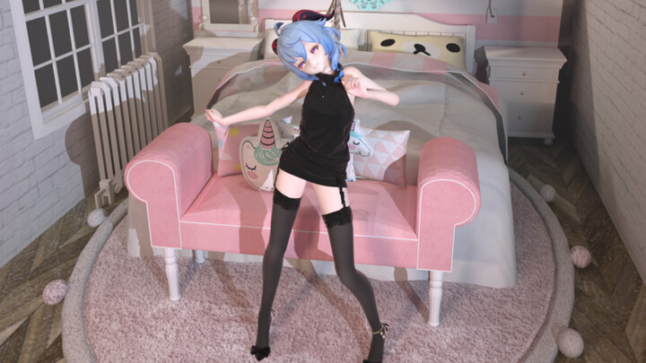 [Fabric Solution | Genshin Impact MMD·Gan Yu | Backless Sweater] Is this rare vacation really only spent in the bedroom~
