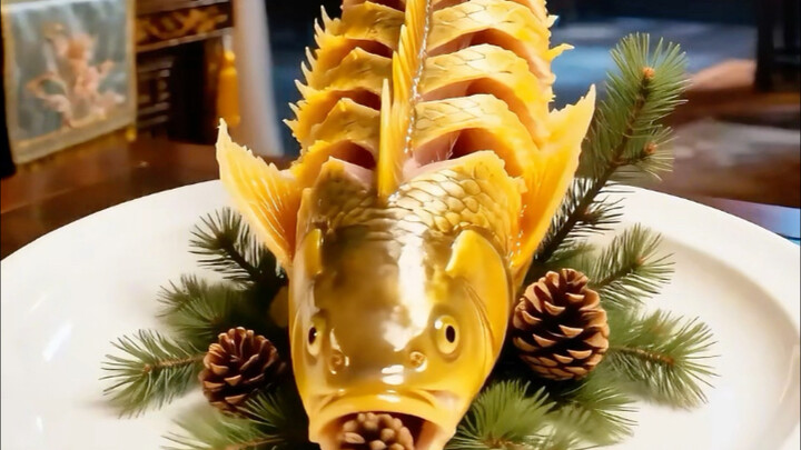 Immersively experience a Qing dynasty imperial chef preparing the “tail-wagging” Suzhou-style sweet-
