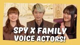 ENG | Meet Spy x Family VAs! // Eguchi Takuya, Hayami Saori & Tanezaki Atsumi