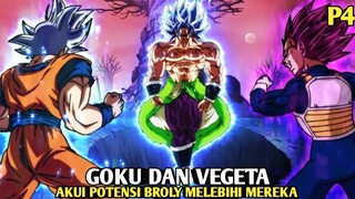 4 Kekuatan Dewa bertemu, Goku vegeta Jiren dan Broly - Full story Broly P4