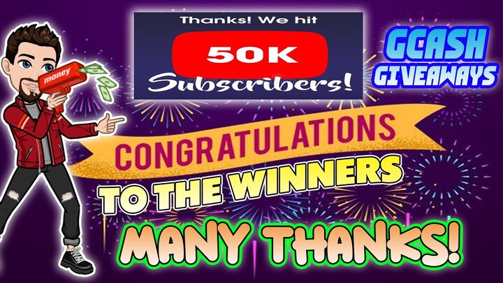 CONGRATULATIONS | 50K THANKSGIVING GIVEAWAY WINNERS